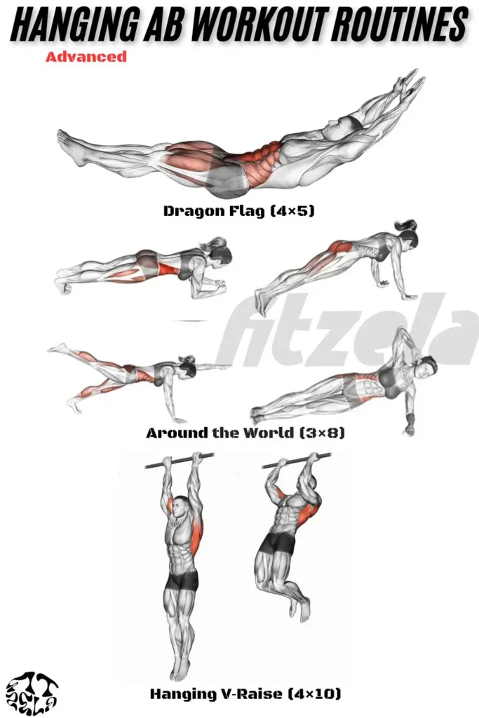 ab pull up bar workouts