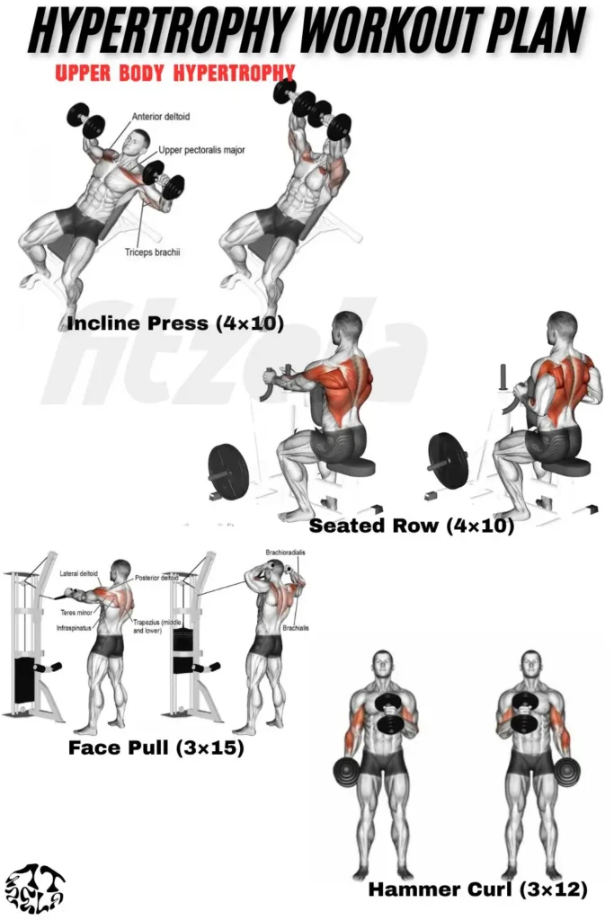 hypertrophy workout plan