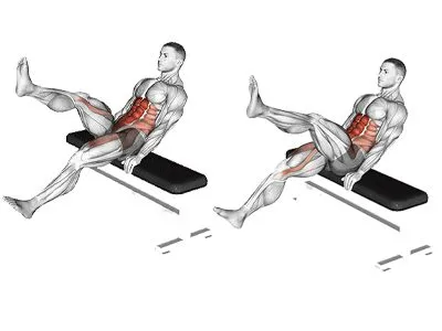 bench ab workout