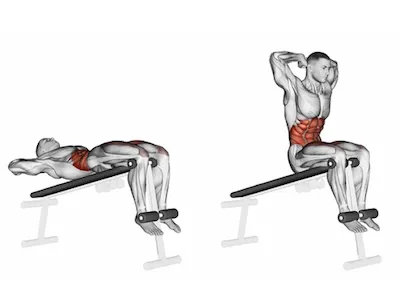 bench ab workout