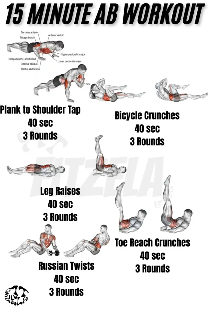 15 minute ab workout