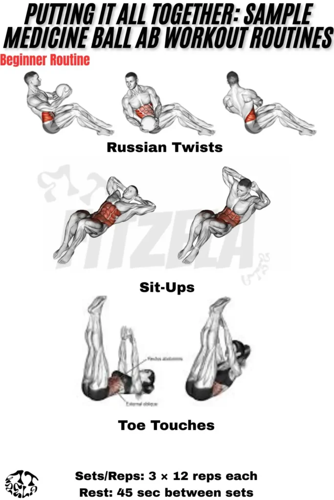medicine ball ab workout