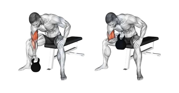 kettlebell arm workout