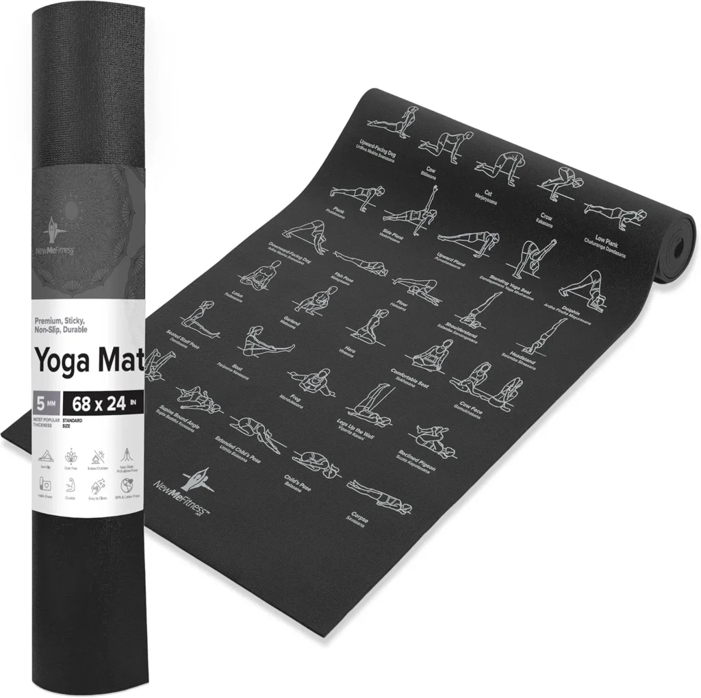 NewMe Fitness Yoga Workout Poster