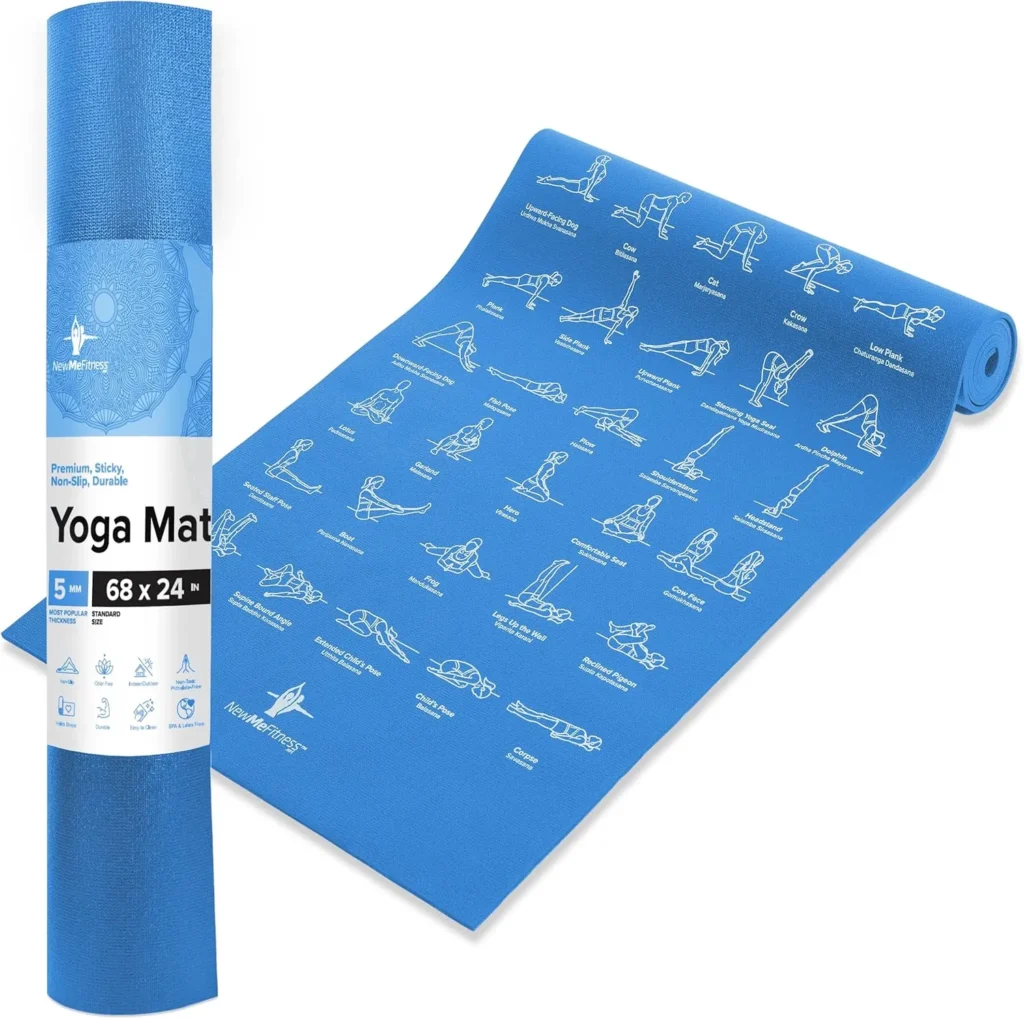 NewMe Fitness Yoga Workout Poster