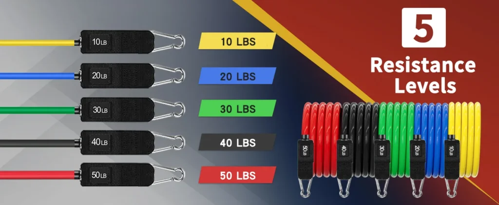 UPOWEX Resistance Bands Set